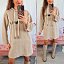 Vestido Beige